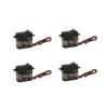 1/2/4 Pcs Servo High Torque 35KG 40KG Metal Gear Digital Servo Suitable for Remote Control Accessories 1/8 1/10(4x40kg 180degree) view 1