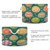 Kigai Easter Egg Round Storage Basket with Cotton Rope,Large Collapsible Laundry Basket Blanket Toy Clothes Storage Bin for Bedroom Bathroom Nursery view 3