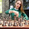 Large Metal Chess Sets Foldable Portable Travel Chess Set Educational Toys for Adults and Children with Chessboard and Chess Pieces (29.7 X 29.7 X 2.7cm) view 2