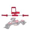 Aluminium BTA Servo Mount and Scale Hydraulic Steering Link for 1/10 RC Crawler Vanquish Phoenix VS4-10 F10 Portal Axle Upgrade (Red) view 1