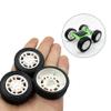 10PCS Toy Car Wheels Rubber Tire with 5PCS Shaft Round Axles for for DIY Model Toy RC Car Accessories (3X38MM) view 3