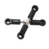 2PCS Steering Tie Rod Links Replacement 1040722096 RC Vehicle Turnbuckle Linkage Rod Ends view 2