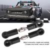 2PCS Steering Tie Rod Links Replacement 1040722096 RC Vehicle Turnbuckle Linkage Rod Ends view 3