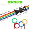15/20 Sets Walking Rope for Preschool Colorful Toddler Leash for walking in line,Kids Handles Safety Line Wrist Leashes Detachable Transition Rope for Children's School Kindergarten Outdoor Supplies (Blue, 15 sets) view 3