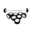10PCS Small Toy Car Wheels 20mm Rubber Tire with 5PCS Shaft Round Axles for for DIY Model Toy RC Car Accessories (2X20MM) view 2