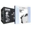 Bestoyz 1000 Building Bricks Set + 8 Pack Baseplates Bundle, Black/White/Dark Grey/Light Grey view 1
