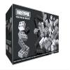 Bestoyz 1000 Building Bricks Set + 8 Pack Baseplates Bundle, Black/White/Dark Grey/Light Grey view 2