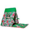 Triangle and Playhouse Tent for Kid's | Kids Tent with Climbing Triangle | Tent & Mat & Triangle | Indoor Play Tent Tepee for Kids | Sleepover Play Tent & Mat with Climbing Frame (GREEN) view 1