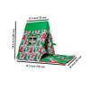 Triangle and Playhouse Tent for Kid's | Kids Tent with Climbing Triangle | Tent & Mat & Triangle | Indoor Play Tent Tepee for Kids | Sleepover Play Tent & Mat with Climbing Frame (GREEN) view 3