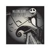 16 Napkins Nightmare Before Christmas for Halloween, Party and Birthday | Scary Party Children's Birthday Napkins Paper Napkins view 1