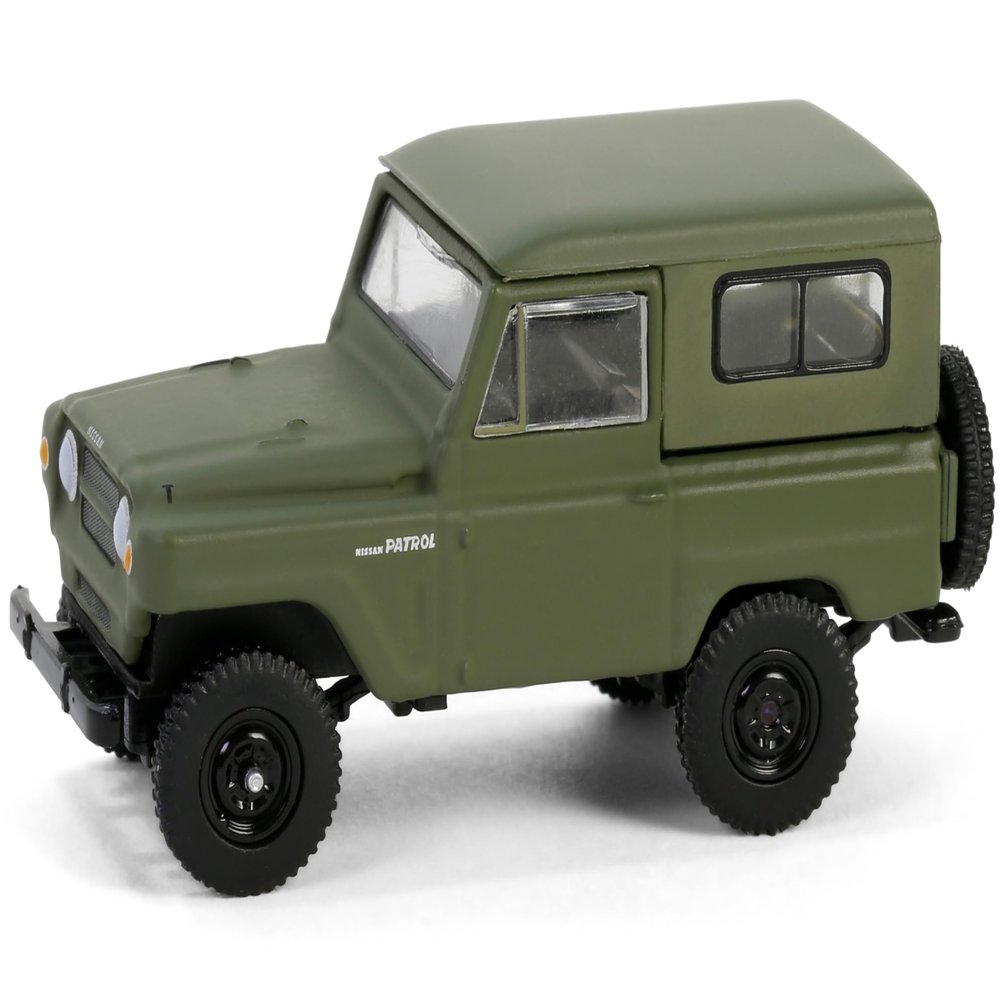 1962 Patrol Matt Olive Green All Terrain Series 16 1/64 Diecast Model Car by Greenlight 35290A