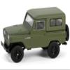 1962 Patrol Matt Olive Green All Terrain Series 16 1/64 Diecast Model Car by Greenlight 35290A view 1