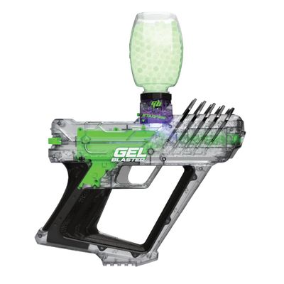 Gel Blaster Surge 2 with Built-in Starfire Glow Activator Upgraded GelBlaster Toy with 100+ Foot Range Semi & Full Auto Modes Built in Glow in The Dark 170 FPS Ages 14+