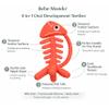 3 in 1 Infant Toys, Baby Teething Toys 36 612 Months, Teethers for Babies 03612 Months for Teething Relief, Baby Gift, Baby Teether Toys, Silicone Sensory Toys, USA Patent Pending, Fish (Coral) view 2