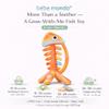 3 in 1 Infant Toys, Baby Teething Toys 36 612 Months, Teethers for Babies 03612 Months for Teething Relief, Baby Gift, Baby Teether Toys, Silicone Sensory Toys,USA Patent Pending, Fish (Rainbow) view 4