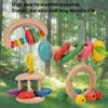 Baby Safe Wooden Rattles Grasp Musical Toys for Infant Development view 2