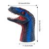 Andux Dinosaur Hand Puppet Realistic Soft Rubber Interactive Role Play Hand Puppet Toys DWST-01 (Velociraptor) 105 view 2