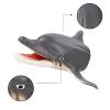 Andux Animal Hand Puppet Realistic Soft Rubber Interactive Role Play Hand Puppet Toys DWSO-01 (Dolphin) X1036 view 4
