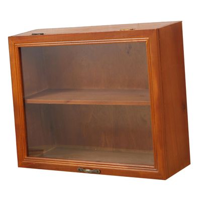 Garneck Display Case Desktop Wood Display Rack Cosmetics Holder Collection Toy