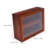Garneck Display Case Desktop Wood Display Rack Cosmetics Holder Collection Toy view 3