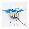 4pcs/lot 8.5 x 20mm 8520 Coreless Electronic Starter and Blade Propeller for 120 120mm DIY RC Quadcopter Frame Motor Drivers(Red Set) view 1