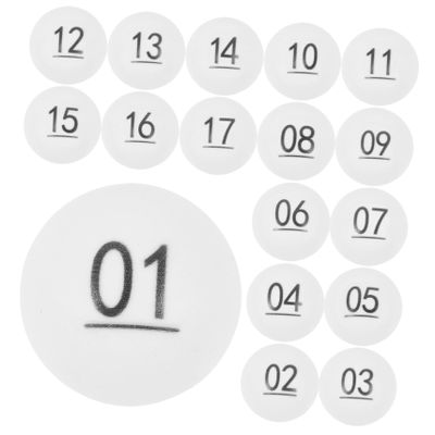 Cabilock 50pcs Raffle Numbers for Party Games Lottery Draws and Events Reusable Lottery for Fun Activities and Crafts