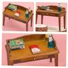 Abaodam Miniature Desk Model for Dollhouse Scale Vintage Furniture Accessory for Mini House Decoration for Living Room and Landscape Decor view 3