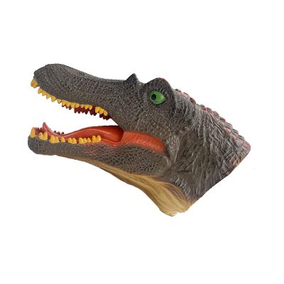 Andux Dinosaur Hand Puppet Realistic Soft Rubber Interactive Role Play Hand Puppet Toys DWST-01 (Spinosaurus) X1030