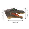 Andux Dinosaur Hand Puppet Realistic Soft Rubber Interactive Role Play Hand Puppet Toys DWST-01 (Spinosaurus) X1030 view 2