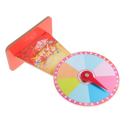 Alasum 1set Game Rotating Roulette Wheel Plastic Prize Wheel Stand for Parties Raffles and Carnivals Smooth Engaging Fun for Adults and Boys and Girls Random Style