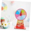 Alasum 1set Game Rotating Roulette Wheel Plastic Prize Wheel Stand for Parties Raffles and Carnivals Smooth Engaging Fun for Adults and Boys and Girls Random Style view 4