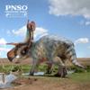 PNSO Prehistoric Dinosaur Models:86 Frederik The Lokiceratops view 2