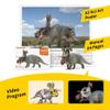 PNSO Prehistoric Dinosaur Models:86 Frederik The Lokiceratops view 3