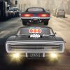 RASTAR RC Cars 1:16 Fast & Furious 1970 Dodge Charger R/T Remote Control Car, Toy Muscle Cars for Boys, Matt Black 2.4G view 3