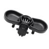 4 in 1 Baby Strollers Tray Food-Grade Pram Dinning Plate Bottle Holder with Divided Sections for Infant Dining Comfort view 4