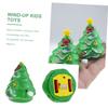 VICASKY 12pcs Colored Wind-up Toys Creative Clockwork Cartoon Xmas Tree Supplies Fun Adorable Holiday Party Decorations Joyful Childhood Reminders view 4