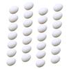 balacoo 28pcs Lifelike Plastic Fake Pigeon Eggs for Incubation Durable Lightweight and Recyclable Pe Eggs for Pigeon Breeding and DIY Decor view 1