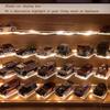 1/64 Mini Cars Display Case with Lighted 7 Tiers Wall Mounted Display Box with Acrylic Shelves at 45-Degree Angle and Door Storage for 42 Hot Diecast Wheels Toy Cars view 2