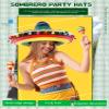 2 Pcs Giant Mexican Sombrero Straw Hat Cinco de Mayo Sombrero Hat Fiesta Sombrero Hat for Adult Teen Mexican Party Favors (Color Style 1) view 4