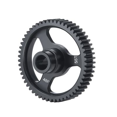 LSG Steel 48P Spur Gear 55T 62T Main Gears for Tra-xxas 1/10 Bronco 4-TEC 2.0 Upgrade Parts (55T)