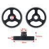 LSG Steel 48P Spur Gear 55T 62T Main Gears for Tra-xxas 1/10 Bronco 4-TEC 2.0 Upgrade Parts (55T) view 2