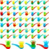 Octaday 60 Pcs Floating Blow Pipe Ball Toys, Random Color, Balance Ball Blowing Toys for Kids, Party Supplies view 1