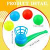 Octaday 60 Pcs Floating Blow Pipe Ball Toys, Random Color, Balance Ball Blowing Toys for Kids, Party Supplies view 2
