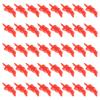 100Pcs Snowman Nose Findings, Xmas Plastic Santa Claus Nose Carrot Crafts, Plastic Toy Nose for Christmas Snowman DIY Decoration Crafts view 1