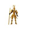3D Printed Wukong Action Figure Movable Poseable Toy Articulated Model 15cm Dynamic Poseability Desktop Sculpture for Collectors Fans (Golden) view 1