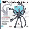 T13 Action Figure Already Assembled Accessories, T13 Multi-Jointed Movable,for Collectors Desktop Decorations t-13 Movability 3D Printed Toys (Gray, 5.5inch) view 4