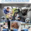 Itomoro Baby Car Camera USB Plug, 4.3" HD Car Baby Monitor with Camera Night Vision, Safety Seat Baby Car Mirror for Rear Facing 5 Mins Easy Installation view 2