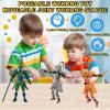 3D Printed Wukong Action Figure Movable Poseable Toy Articulated Model 15cm Dynamic Poseability Desktop Sculpture for Collectors Fans (Black & Gold) view 2