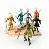 3D Printed Wukong Action Figure Movable Poseable Toy Articulated Model 15cm Dynamic Poseability Desktop Sculpture for Collectors Fans (Black & Gold) view 3
