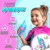 Rechargeable Walkie Talkies for Girls: Birthday Toys Gifts for 3 4 5 6 7 8 9 Year Old Girl Kid Toy for Age 5-7 6-8 Kids Walkie Talkies 2 Pack Outdoor 2 Way Radio for 3-10 Years Old Girl Gift view 2